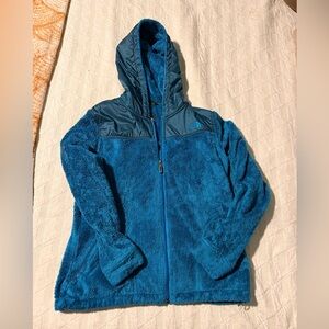 The North Face Teal Osito Fleece Jacket - Women’s Size M